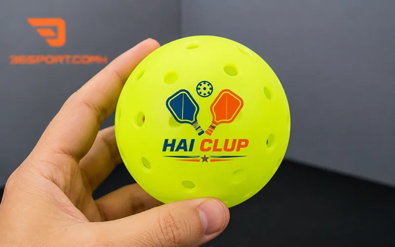 Khách trải nghiệm bóng Pickleball cá nhân hóa mẫu 1