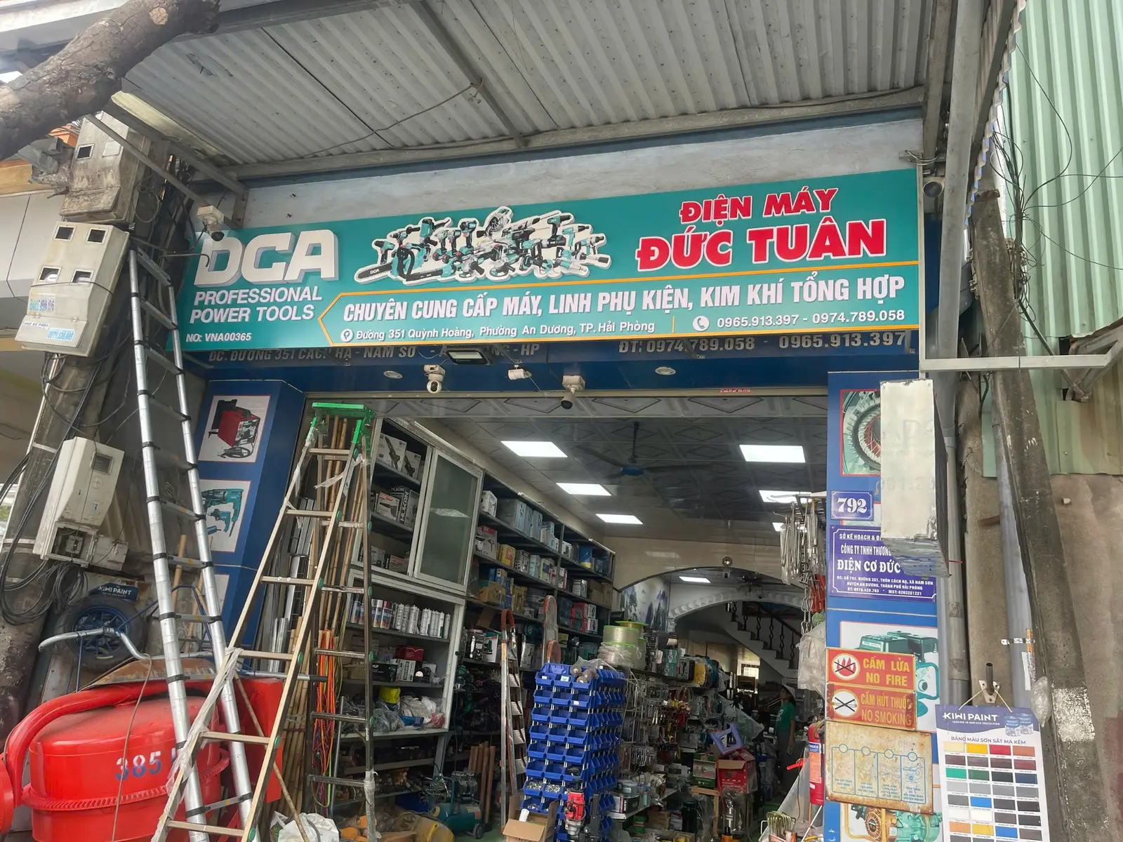 Biển đại lý DCA Điện Máy Đức Tuấn