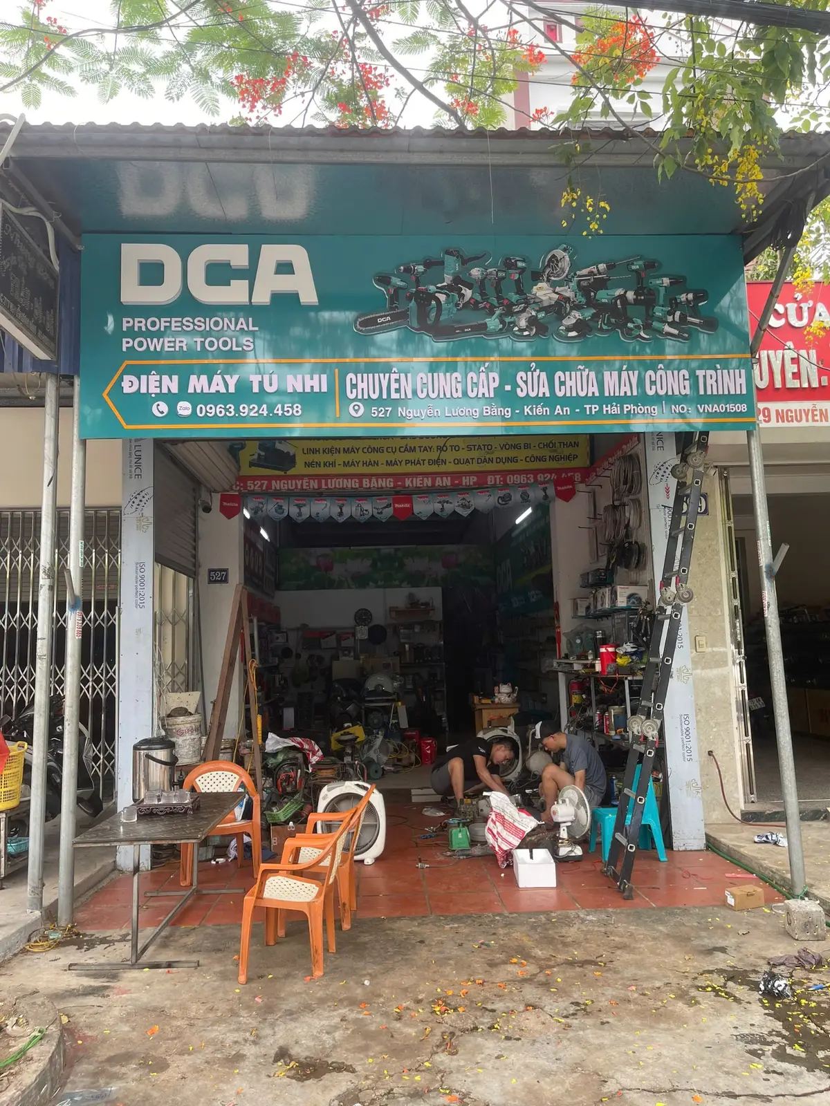 Biển đại lý DCA Điện Máy Tú Nhi