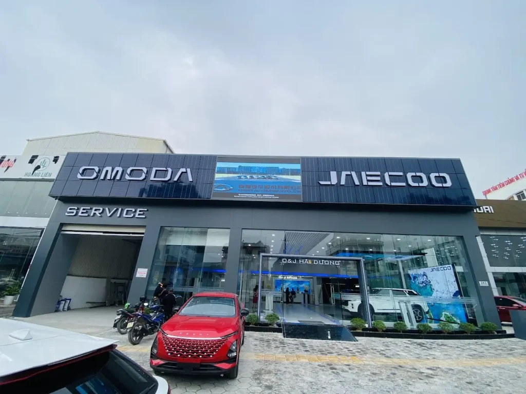 Showroom 3S OMODA & JAECOO đầu tiên tại Hải Dương sau khi hoàn thiện