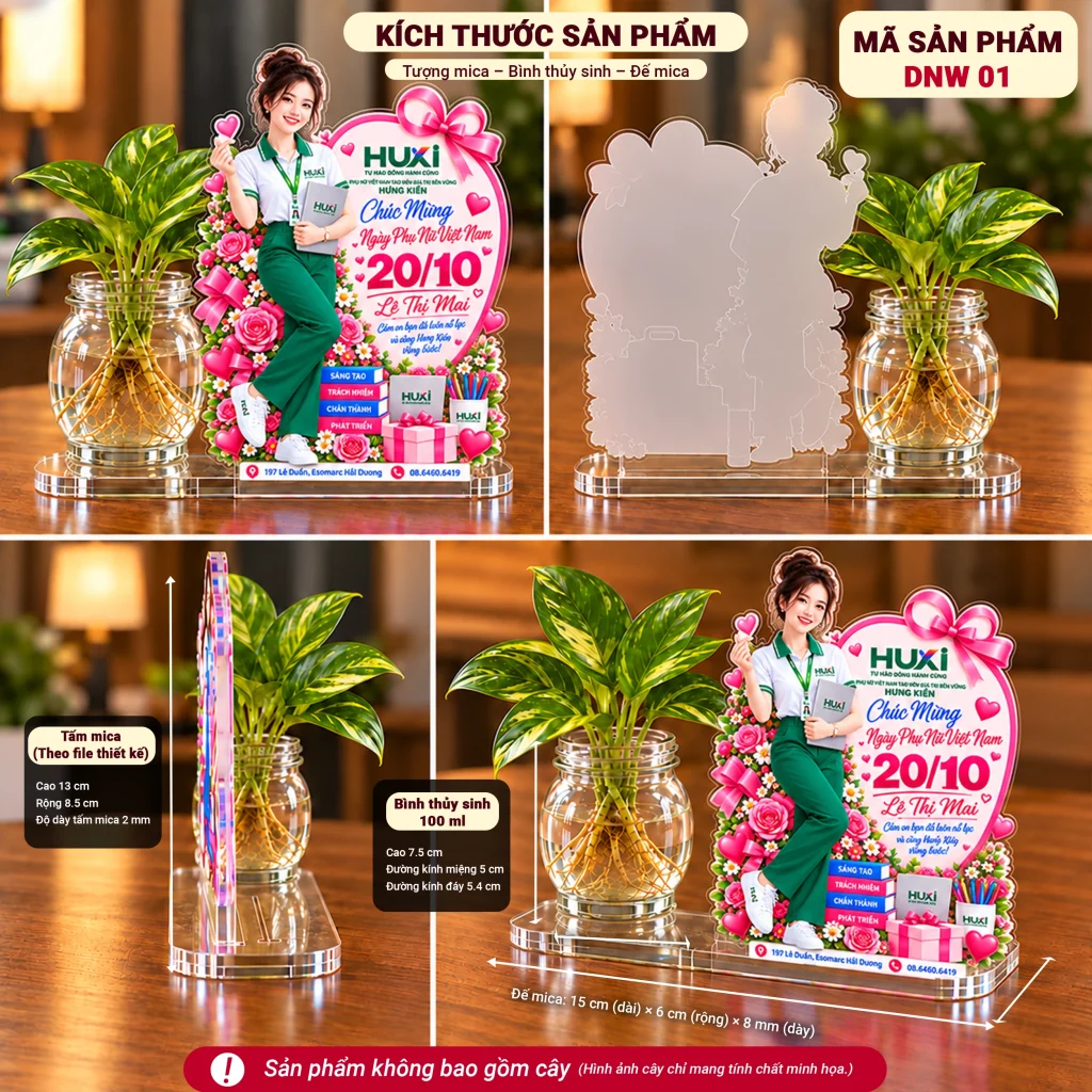 Quà tặng 20/10 Doanh nghiệp cá nhân hóa theo yêu cầu